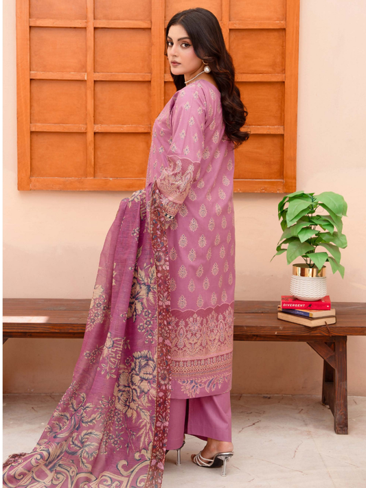 Embroidered 3-Piece Suit